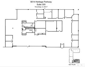 9014 Heritage Pky, Woodridge, IL à vendre Plan d’étage– Image 1 sur 1
