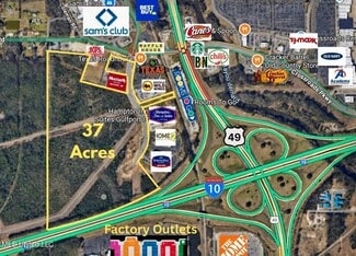 Plus de détails pour 0000 Highway 49 & I-10, Gulfport, MS - Terrain à vendre