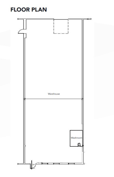 141-159 De Baets St, Winnipeg, MB à louer Plan d’étage– Image 1 sur 1