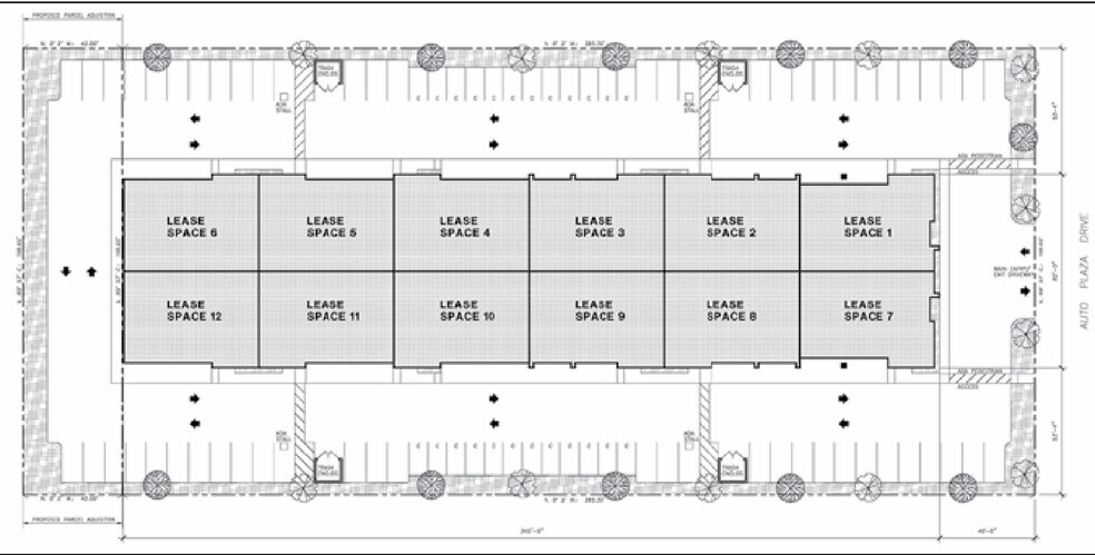 Auto Plaza Dr, Tracy, CA à vendre - Plan de site – Image 2 sur 2