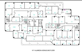4111 W Alameda Ave, Burbank, CA à louer Plan d’étage– Image 1 sur 1