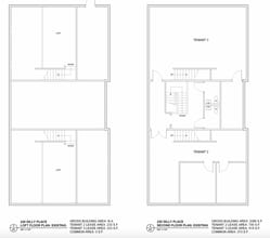 220-228 E Blvd, Charlotte, NC 28203 Blvd, Charlotte, NC à louer Plan d’étage– Image 1 sur 12