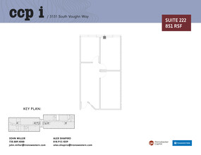 3131 S Vaughn Way, Aurora, CO à louer Plan d’étage type– Image 2 sur 2