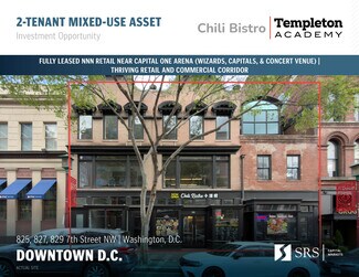 Plus de détails pour 825-829 7th St NW, Washington, DC - Bureau à vendre