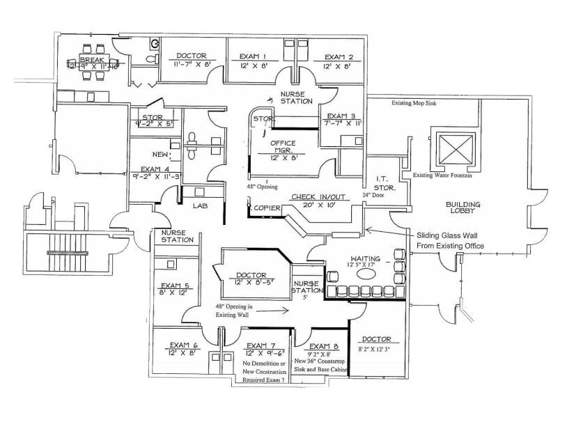 813 Independence Blvd, Virginia Beach, VA à louer Plan d’étage– Image 1 sur 1