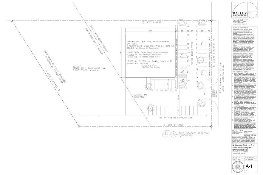 TBD Morrison Blvd, Hammond, LA à louer - Photo de l’immeuble – Image 2 sur 9