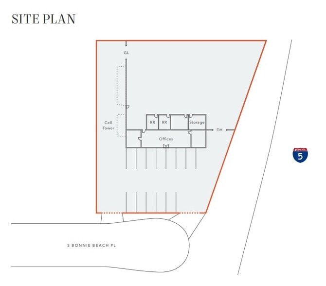 1155 Bonnie Beach Pl, Los Angeles, CA à louer - Plan de site – Image 2 sur 2