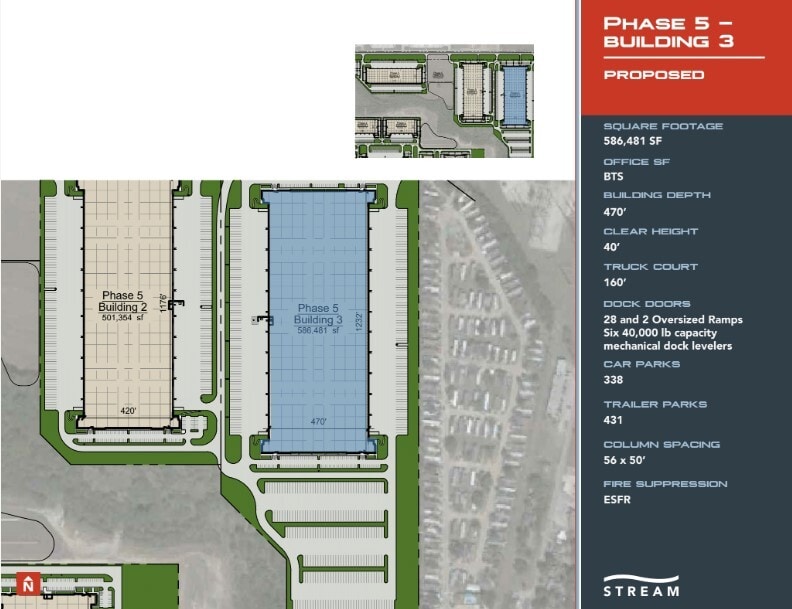 7500-7601 Oak Grove Rd, Fort Worth, TX à louer Plan de site– Image 1 sur 1