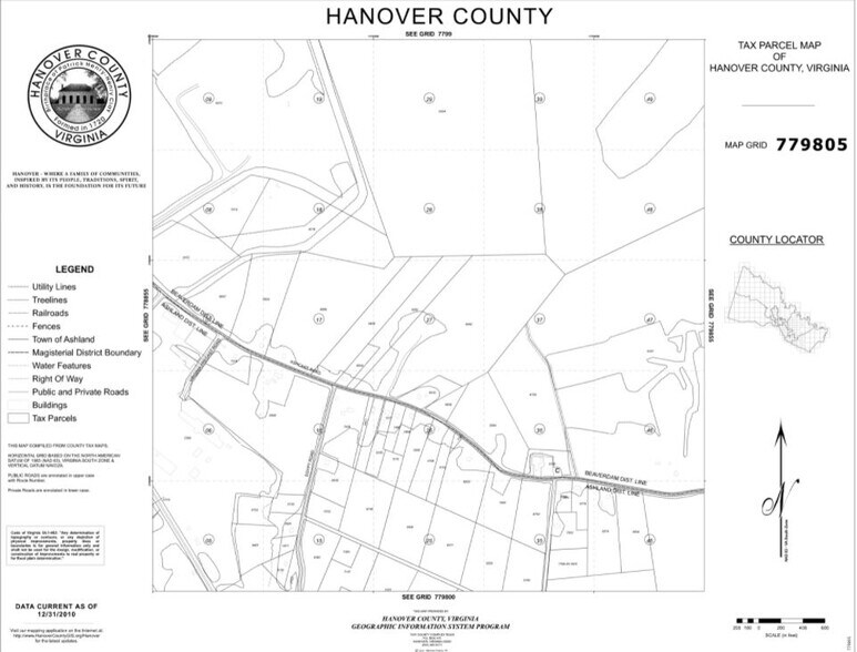 11080 Air Park Rd, Ashland, VA à vendre - Plan cadastral – Image 3 sur 6