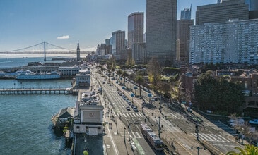 Pier 7 The Embarcadero, San Francisco, CA - Vue aérienne  vue de carte - Image1