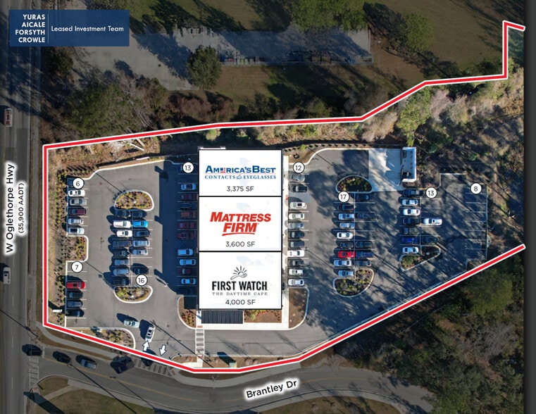 796 W Oglethorpe Hwy, Hinesville, GA à vendre - Aérien – Image 2 sur 11