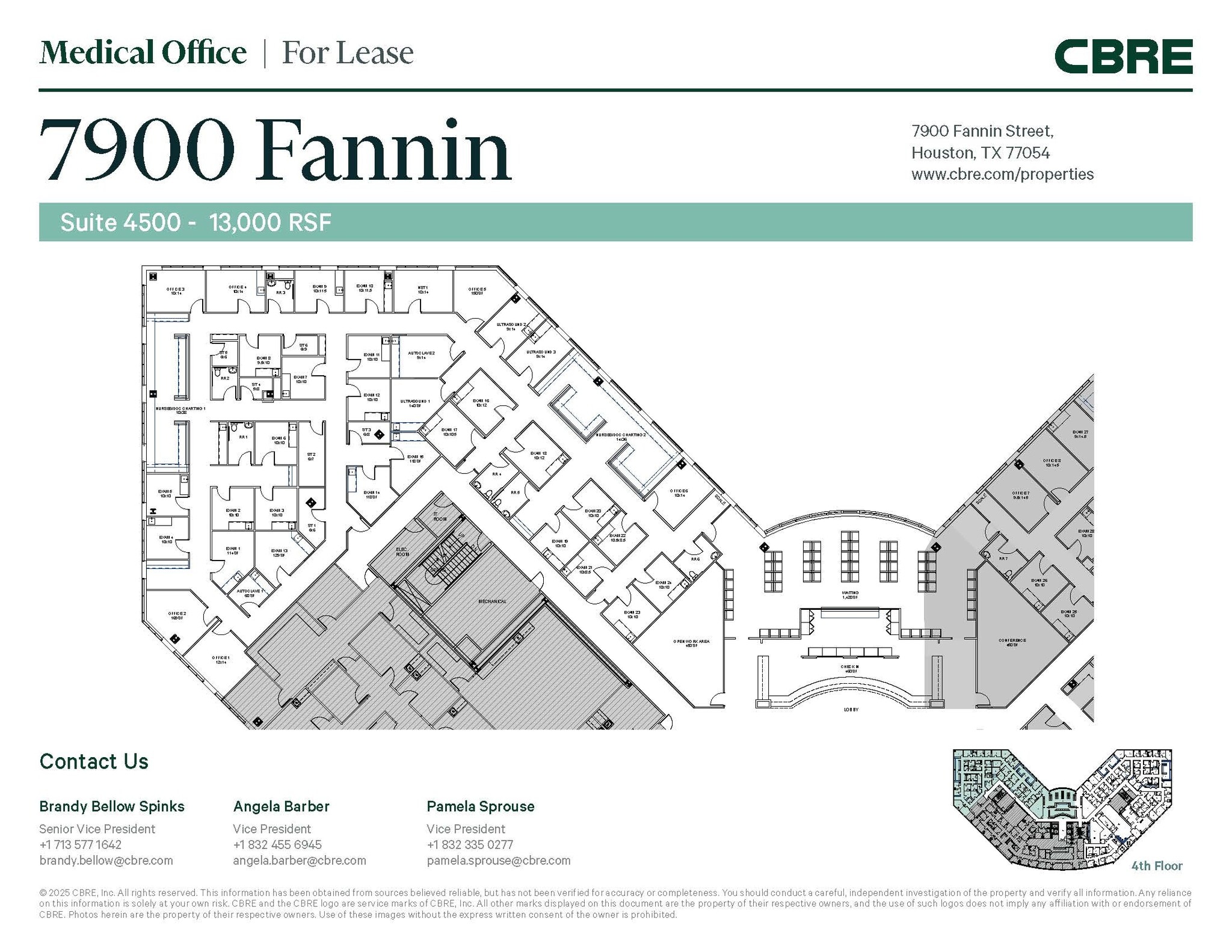 7900 Fannin St, Houston, TX à louer Photo intérieure– Image 1 sur 1