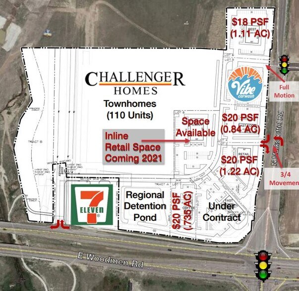 NWC Woodmen & Marksheffel Lot 6 Rd, Colorado Springs, CO à vendre - Photo de l’immeuble – Image 1 sur 5