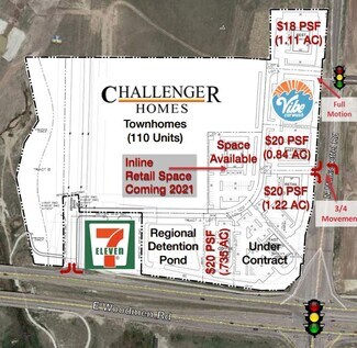 Plus de détails pour NWC Woodmen & Marksheffel Lot 6 Rd, Colorado Springs, CO - Terrain à vendre