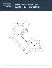 245 Consumers Rd, Toronto, ON à louer Plan de site– Image 1 sur 1