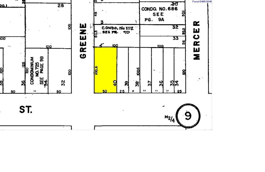 56 Greene St, New York, NY à louer - Plan cadastral – Image 2 sur 4