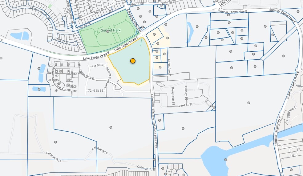 1414 Lake Tapps Pky E, Auburn, WA à vendre - Plan cadastral – Image 3 sur 3