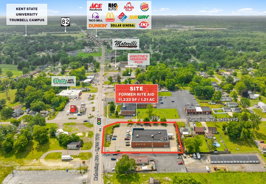 5001 Mahoning Ave NW, Warren, OH à vendre - Photo de l’immeuble – Image 3 sur 4