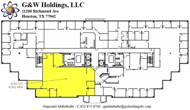 11200 Richmond Ave, Houston, TX à louer Plan d’étage– Image 1 sur 1