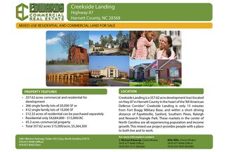 Plus de détails pour 180 Calvary Church Rd, Sanford, NC - Terrain à vendre