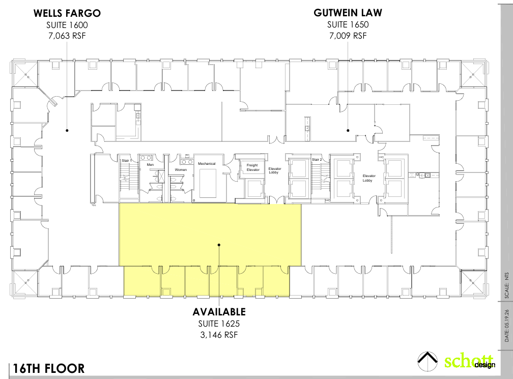300 N Meridian St, Indianapolis, IN à louer Plan d’étage– Image 1 sur 1