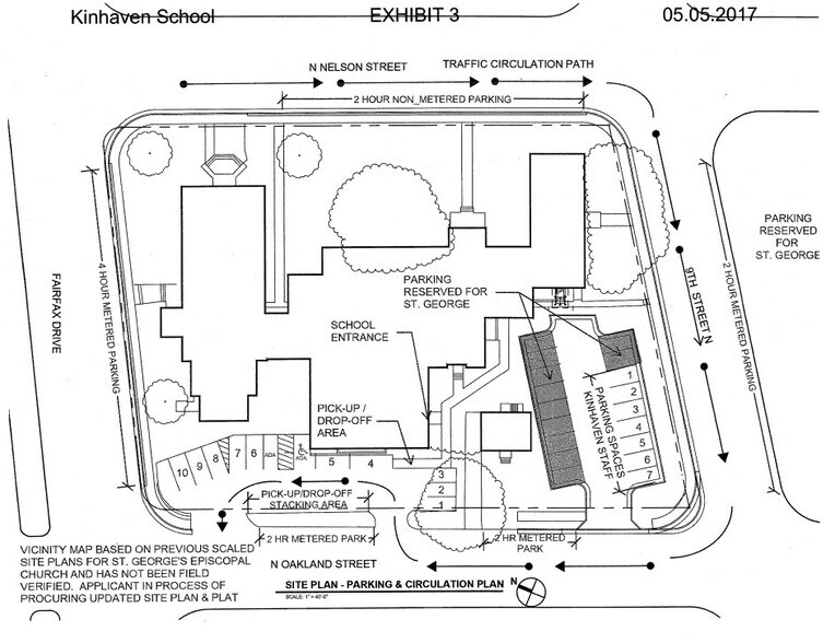 915 N Oakland St, Arlington, VA à louer - Plan de site – Image 3 sur 3