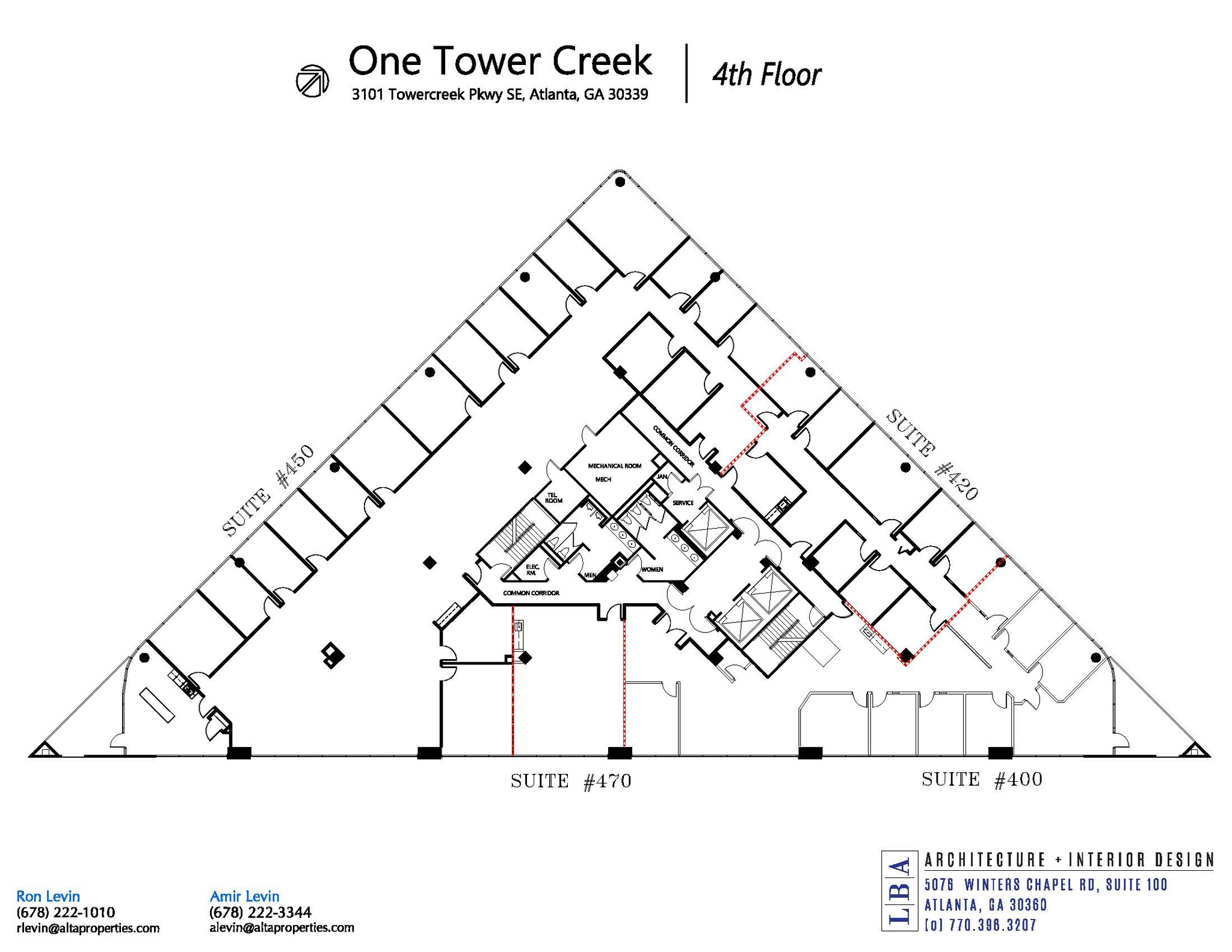 3101 Towercreek Pkwy SE, Atlanta, GA à louer Plan d’étage– Image 1 sur 1