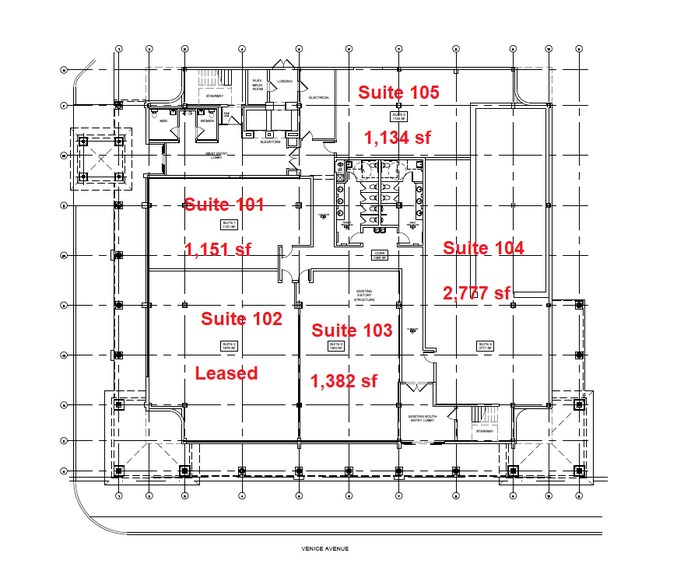 304 W Venice Ave, Venice, FL à louer - Plan d’étage – Image 3 sur 12