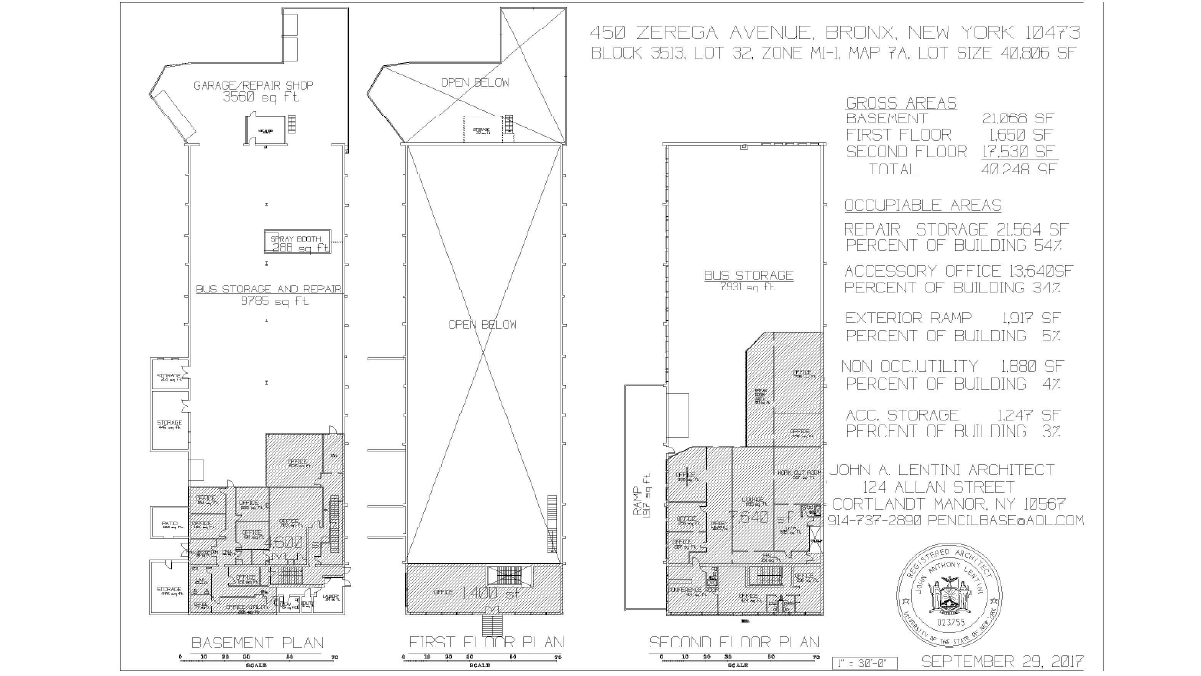 450 Zerega Ave, Bronx, NY à louer Plan d’étage– Image 1 sur 1