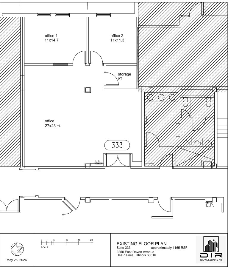 2250 E Devon Ave, Des Plaines, IL à louer Plan de site– Image 1 sur 6