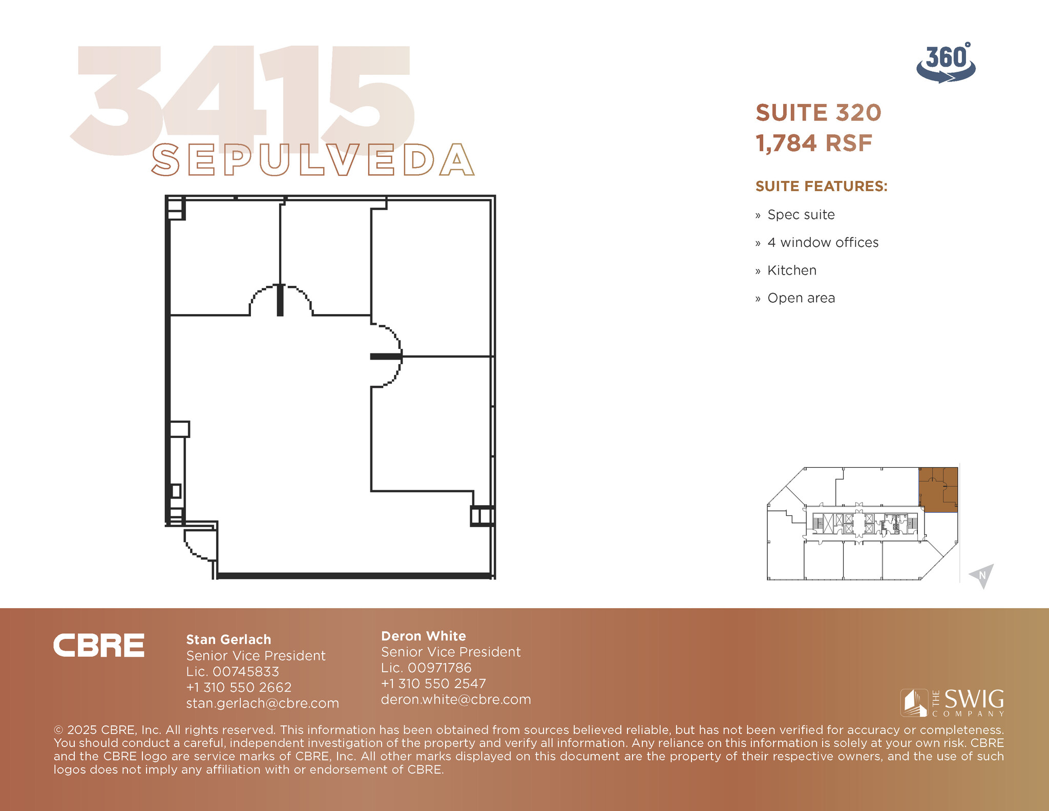 3415 S Sepulveda Blvd, Los Angeles, CA à louer Plan d’étage– Image 1 sur 1