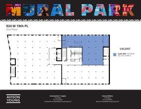 924 W 19th Pl, Chicago, IL à louer Plan de site– Image 2 sur 2