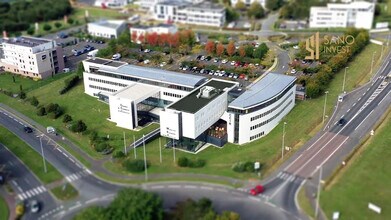 Saint-Contest - Vue aérienne  vue de carte