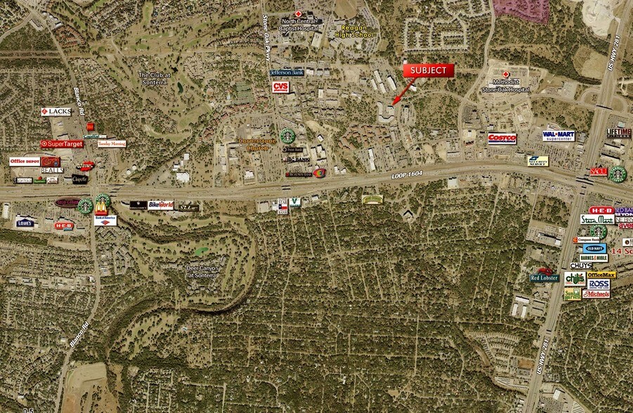 700 E Sonterra Blvd, San Antonio, TX à louer - Aérien – Image 3 sur 13