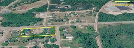 230 N Corning St, Farwell, MI - Vue aérienne vue de carte