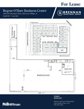 1800-1872 Brummel Ave, Elk Grove Village, IL à louer Plan d’étage– Image 1 sur 1