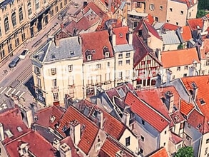 Dijon, CDO - Vue aérienne  vue de carte