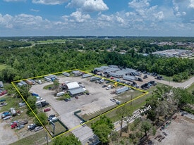 3 Acre Industrial Yard w/ Mobile Office - Terrain