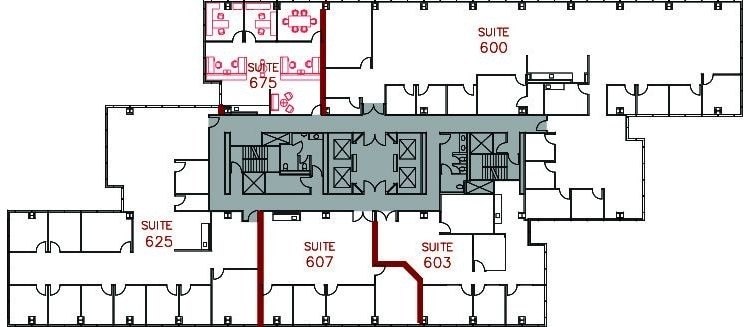 3131 Camino del Rio N, San Diego, CA à louer Plan d’étage– Image 1 sur 1