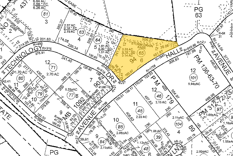 26081 Avenue Hall, Valencia, CA à louer - Plan cadastral – Image 3 sur 5