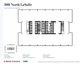 300 N LaSalle St, Chicago, IL à louer Plan de site– Image 1 sur 2