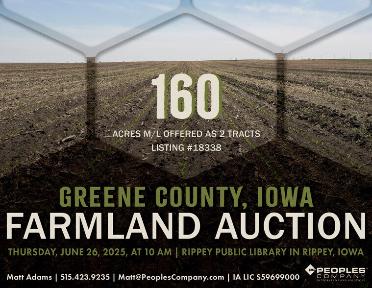 00 County Highway E57, Rippey, IA à vendre - Photo de l’immeuble – Image 1 sur 29