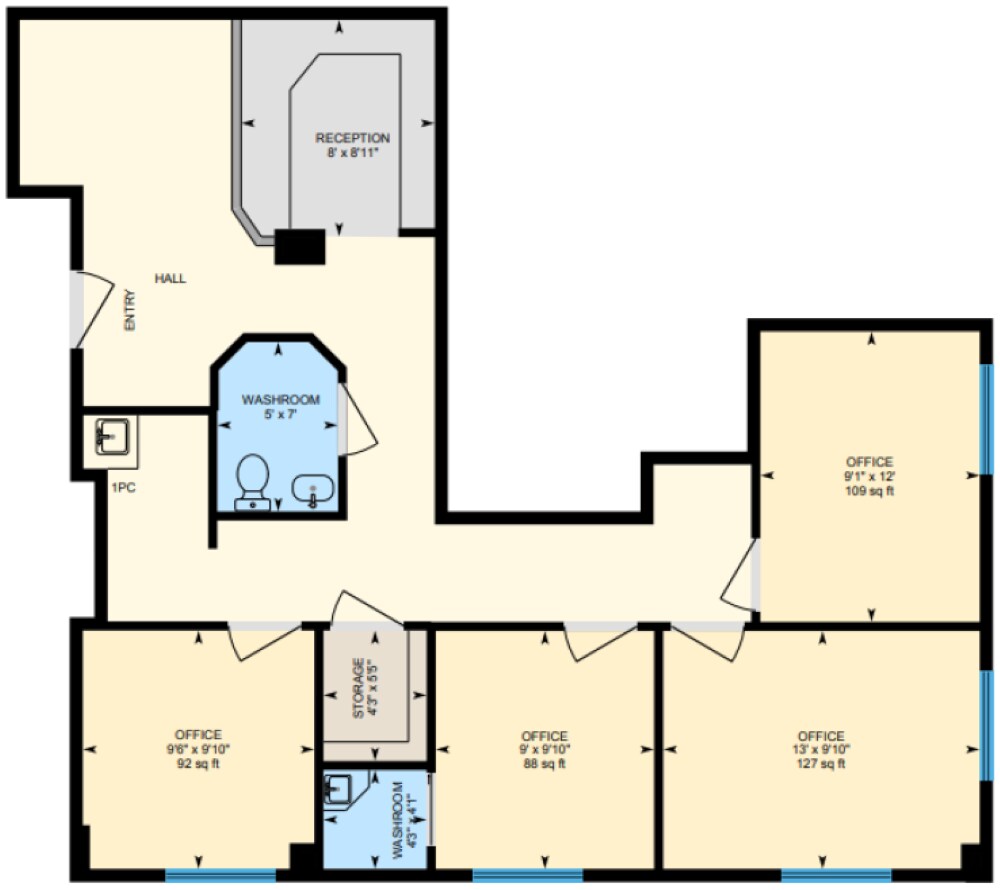4000 Old Court Rd, Pikesville, MD à louer Plan d’étage– Image 1 sur 1