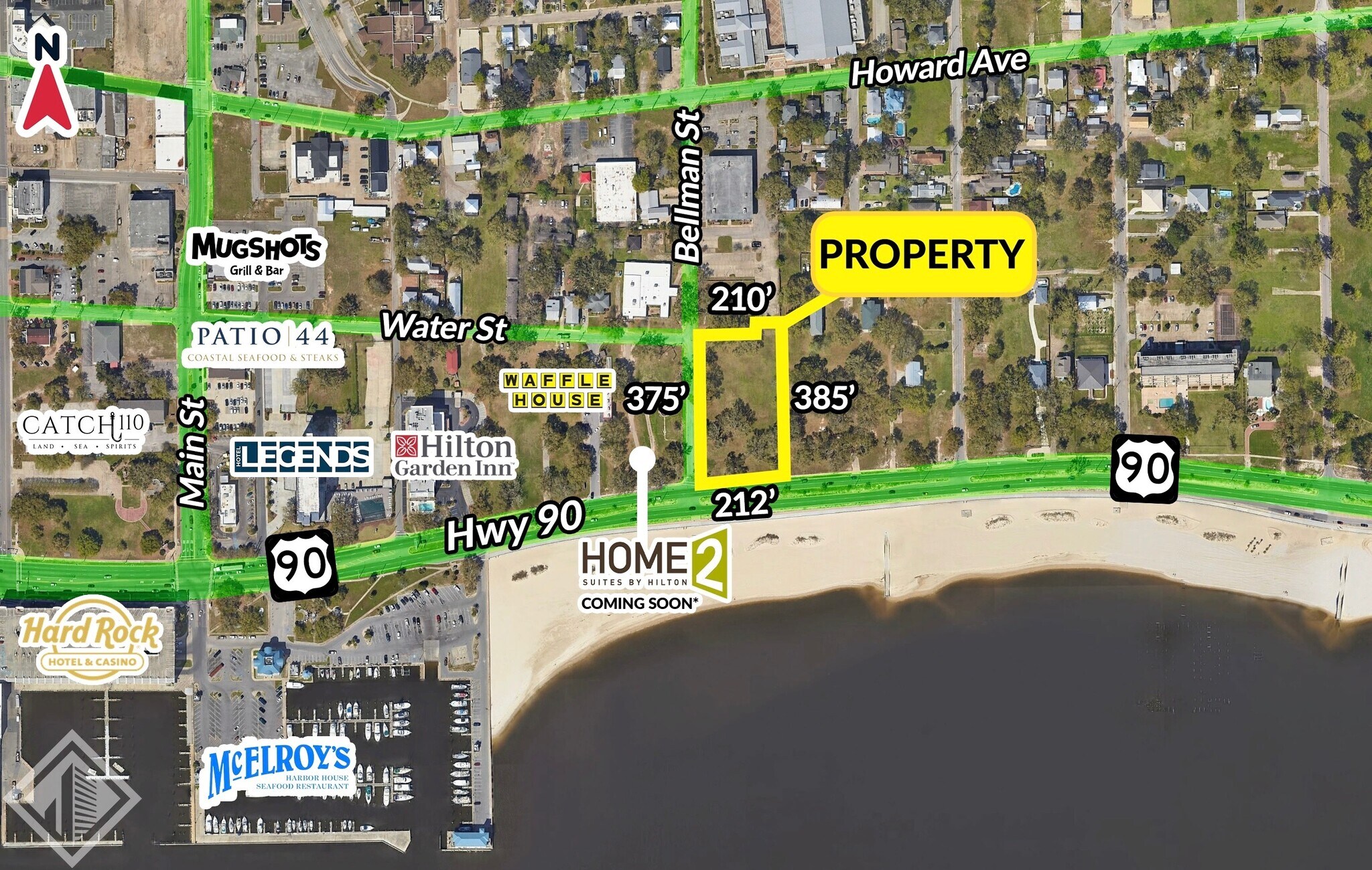 590 Beach Blvd, Biloxi, MS à vendre Aérien– Image 1 sur 8