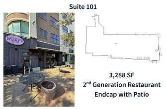 4123 Cedar Springs Rd, Dallas, TX à louer Plan d’étage– Image 2 sur 2