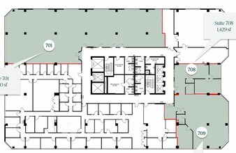 555 Richmond St W, Toronto, ON à louer Plan d’étage– Image 1 sur 1