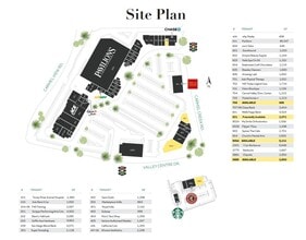 3804-3890 Valley Centre Dr, San Diego, CA à louer Plan de site– Image 1 sur 1