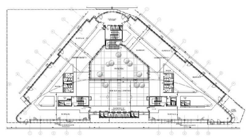 152 B Avenue Gabriel Péri, Saint-Ouen-sur-Seine à louer - Plan d’étage – Image 2 sur 3