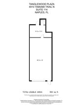 4910 Tamiami Trl N, Naples, FL à louer Plan de site– Image 1 sur 7