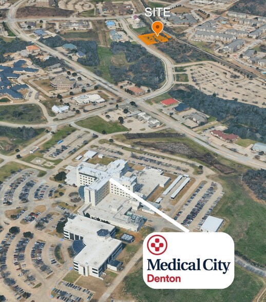 3204 Medpark Dr, Denton, TX à vendre - Aérien – Image 2 sur 5